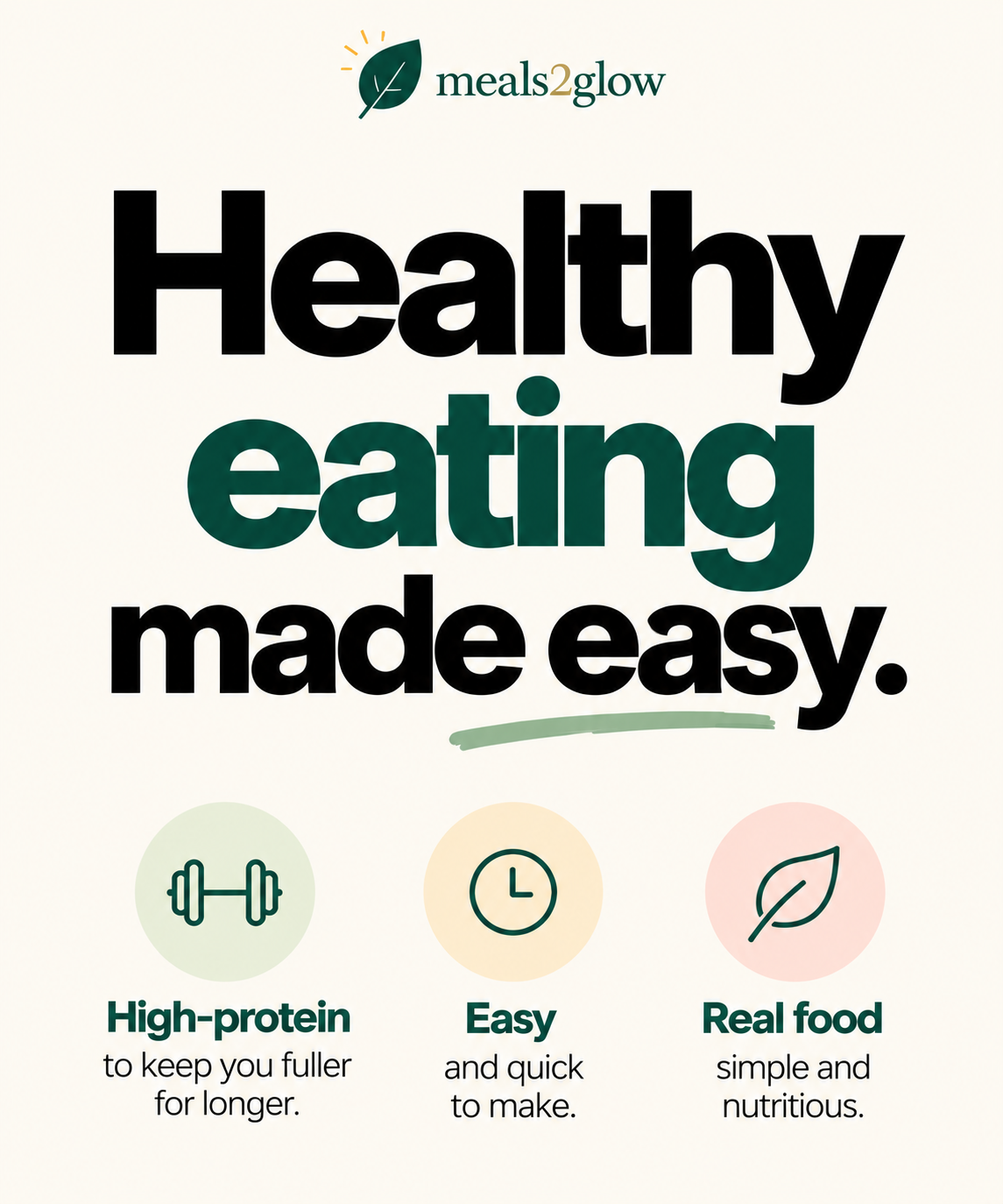 Complete Meals2Glow Bundle | 100+ High-Protein Recipes & Macro Desserts