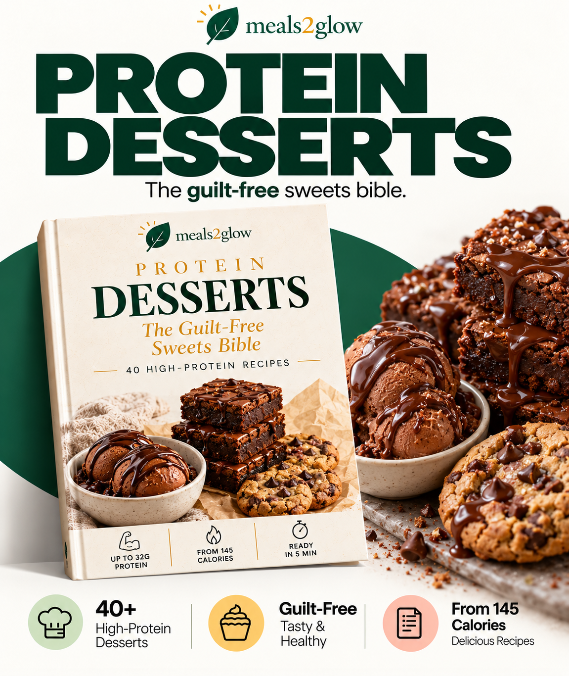 Desserts Meals2Glow Cookbook