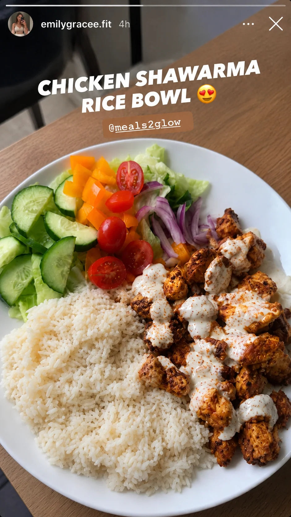 Chicken Shawarma Rice