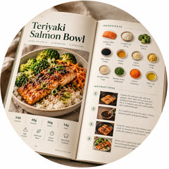 Easy step-by-step recipes